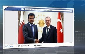 زيارة امير قطر الى تركيا