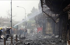 العصائب تطالب العبادي بالتحقيق الفوري بتفجيرات بغداد