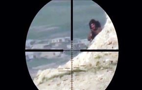 لحظۀ شکار یک داعشی در عراق +ویدیو