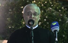 ویدیو؛ افطاری حزب‌الله با اذان کشیش مسیحی!