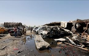 33 کشته و زخمی در انفجار بغداد+تصاویر