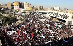 انطلاق التظاهرة التي دعا اليها الصدر وسط بغداد