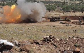 الجيش السوري يدمر الآلية التي قصفت مدينة البعث بالقنيطرة