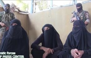 شاهد بالفيديو ..هكذا يتنكر عناصر داعش بزي النساء للهروب..