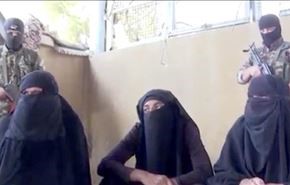 اسارت چند داعشی با لباس زنانه +ویدیو
