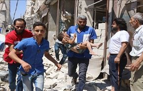 شهداء بقصف التحالف الاميركي والمسلحين على حلب والقنيطرة