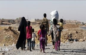 داعش در تعقیب خانواده‌های عراقی در صلاح الدین