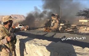 قنص 5 جنود سعوديين وتدمير عربة 