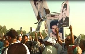 بالفيديو: عوائل ايرانية امام معسكر خلق الارهابية: أين ابناؤنا؟