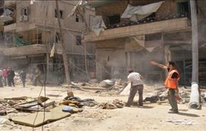 شهداء وجرحى جراء اعتداء إرهابي بقذائف صاروخية على مدينة حلب