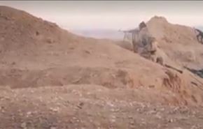 ویدیو؛ لحظه شکار داعشی‌ به‌دست تک‌تیرانداز ارتش سوریه