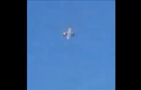 شاهد بالفيديو: لحظة أشتعال الطائرة القطرية فوق مطار إسطنبول