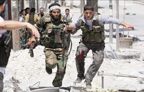 فيديو؛ هكذا يفر المسلحون امام الجيش السوري في حلب!