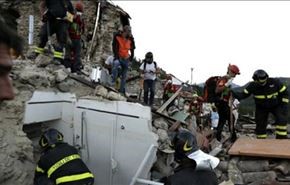 کشته های زلزله ایتالیا به 247 نفر رسید