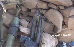 صور لقتلى وغنائم المرتزقة ينشرها اعلام اليمن الحربي