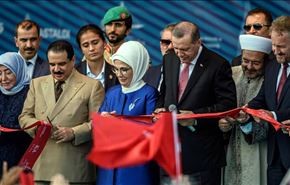 الرئيس اردوغان يفتتح الجسر الثالث على مضيق البوسفور