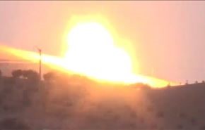 لحظۀ انهدام تانکهای ترکیه در سوریه +ویدیو