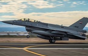 حملۀ "اف 16"های عراق به مقرهای داعش در الانبار