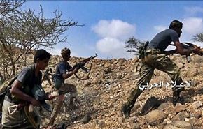 صحنه‌‌‌هایی از عملیات نیروهای یمنی در عسیر