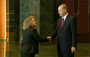 تمجید "اسرائیلی‌ها" از برخورد اردوغان با یک زن