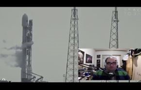 فيديو جديد للحظة انفجار صاروخ 