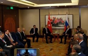 بوتين يجتمع مع أردوغان في الصين