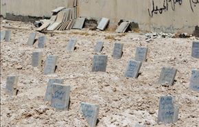 تصاویر: قبرستان عناصر داعش با سنگ قبرهای پر معنا
