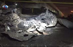 تفجيرِ سيارة مفخخة وحزام ناسف قرب مركزٍ للتسوق في بغداد