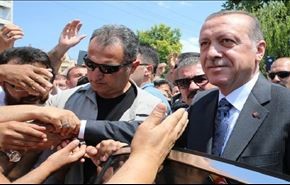 پنهان شدن شهروند ترک از ترس عادت اردوغان+تصاویر