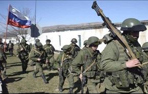 عسكريون روس على طريق الكاستيلو بحلب لمراقبة وقف اطلاق النار