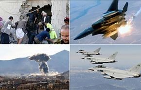 ازسرگیری حملات هوایی سعودی به یمن