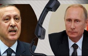 بوتين وأردوغان يبحثان هاتفيا مسألة التسوية السورية