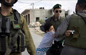 بازداشت هزار کودک در فلسطین از ابتدای 2016