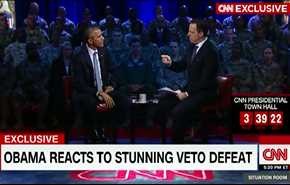بالفيديو: اسقاط فيتو اوباما سابقة خطيرة له أم للسعودية؟