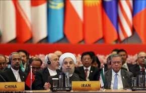 روحاني: تدخل القوى الاجنبية في اسيا يهدد أمننا جميعاً