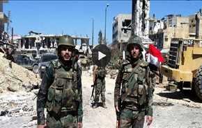ارتش سوريه چند منطقه ديگر حلب را آزاد كرد+ ويدیو
