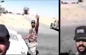 بسیجی‌های عراقی با مرگ سلفی می‌گیرند! (ویدیو)