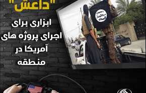 داعش، ابزاری برای اجرای پروژه‌های آمریکا در منطقه