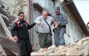 زلزال بقوة 7.1 درجة يضرب وسط ايطاليا + صور