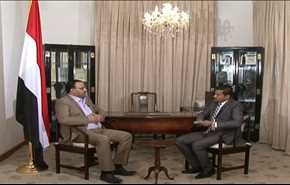 لقاء خاص مع  رئيس المجلس السياسي الاعلى في اليمن صالح الصماد - الجزء الثانی