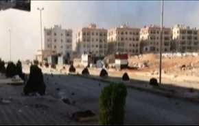 استفاده تروریست ها از گاز کلر در حلب+ویدیو