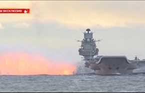 شاهد بالفيديو.. قوة بحرية نووية روسية عند سواحل سوريا