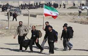 مليون و 150 الف زائر عبروا الحدود الايرانية الى العراق