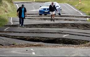 غول وحشت در نیوزیلند با دومین زلزله بزرگ +تصاویر