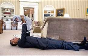 گزیده‌ای از 2 میلیون عکسِ اوباما در کاخ سفید+تصاویر