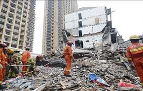 مقتل اكثر من 40 شخصا بانهيار منصة بناء وسط الصين