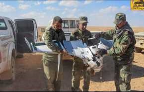 بالصور.. الحشد يسقط طائرة مسيرة لـ