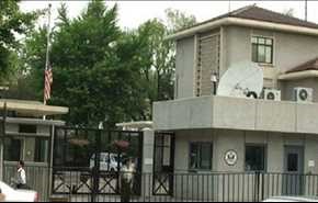 انفجار بسته مشکوک نزدیک سفارت آمریکا درمانیل
