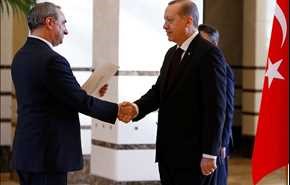 دیدار اردوغان با سفیر اسرائیل در آنکارا (تصاویر)