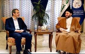 السفير دانائي فر والحكيم يبحثان سبل تعزيز العلاقات الثنائية واوضاع العراق والمنطقة